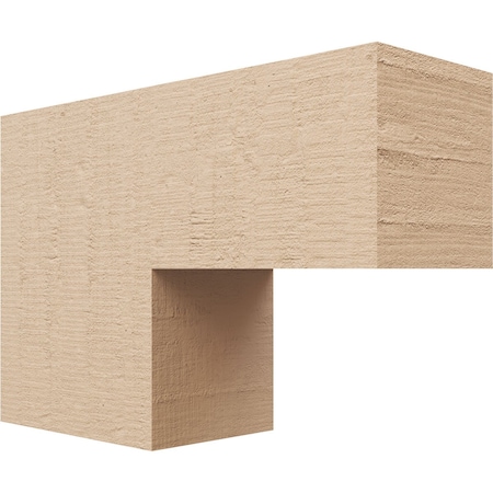 Ekena Millwork 5"W x 15"D x 10"H Classic Chapel Hill Rough Cedar Woodgrain TimberThane Corbel, Primed Tan CORUR05X15X10CHPRCPR